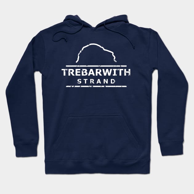 Trebarwith Strand Hoodie by Rubikia